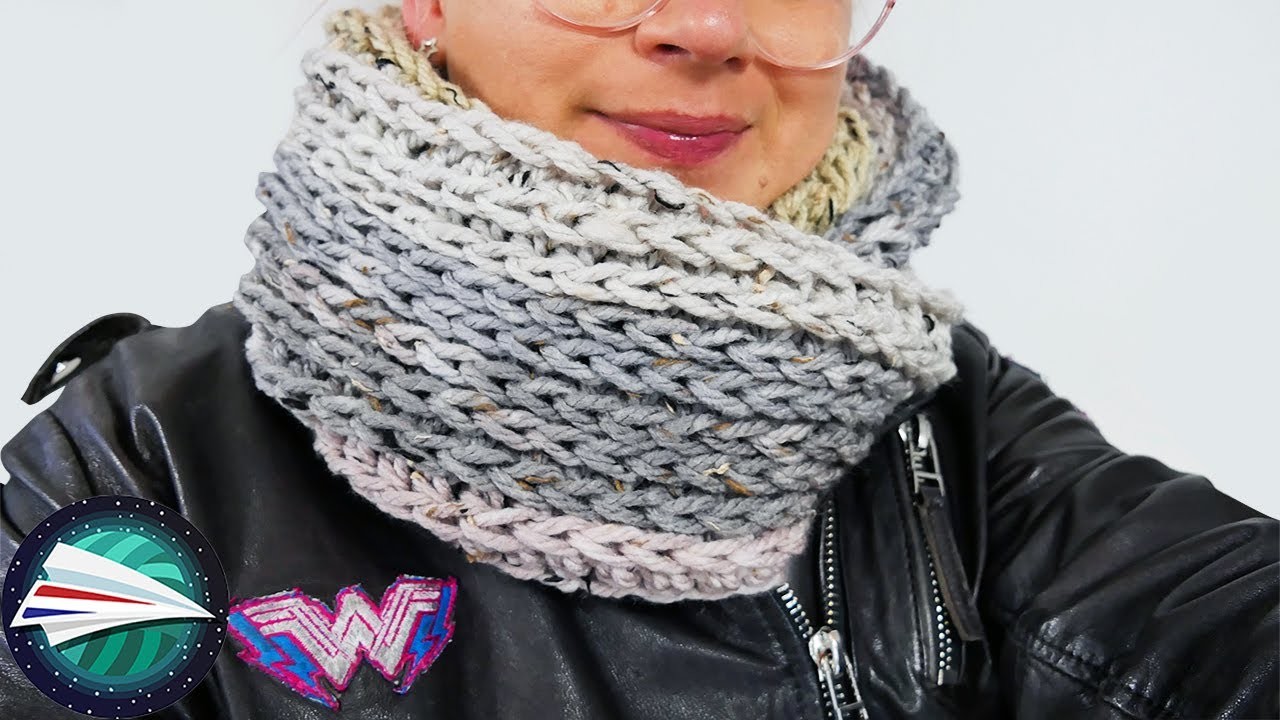 Haken in patronen look | Super mooie sjaal voor de winter | Haken in patroon