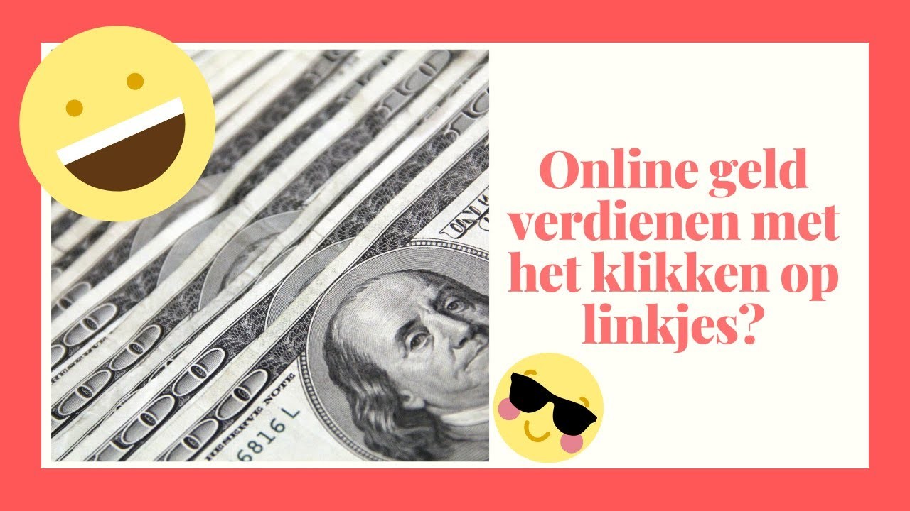 Geld verdienen met linkjes klikken