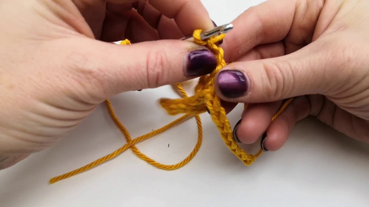 Tutorial: Een picot haken voor linkshandige