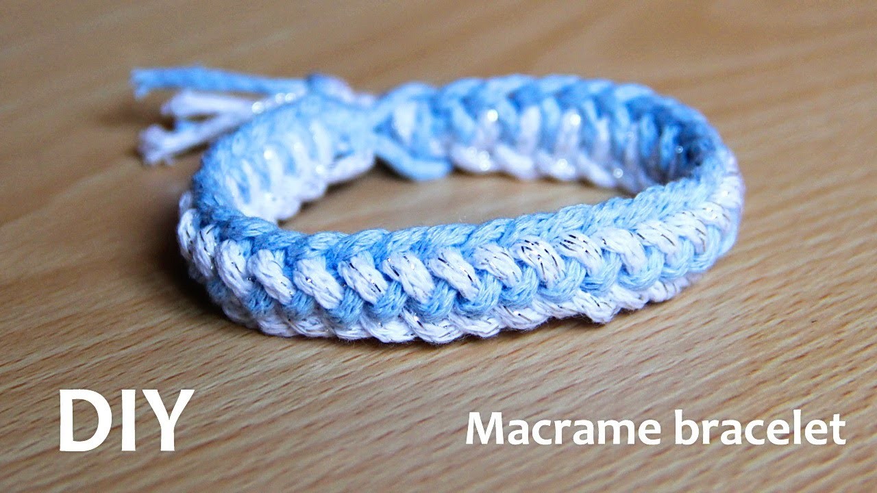 DIY Macrame Bracelet Tutorial | DIY Bracelet Tutorial | Макраме Браслет | Macramé Bracelet