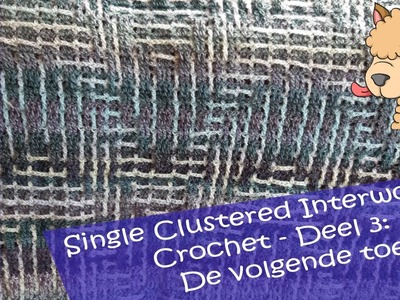 Single Clustered Interwoven Crochet - Deel 3: De volgende toeren