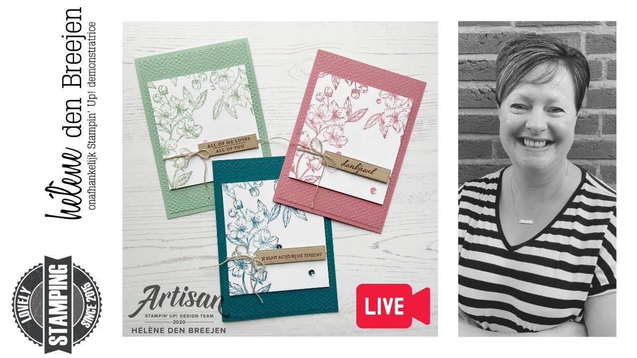 Stampin'Up! Forever Blossoms | LIVE 1
