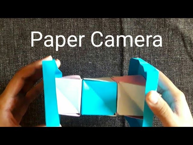 DIY! Paper Camera.  Paper Instax camera