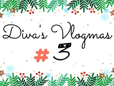 Diva's Vlogmas Nr 3 - Korte Vlogjes in de decembermaand over breien, haken, spinnen en nog meer!