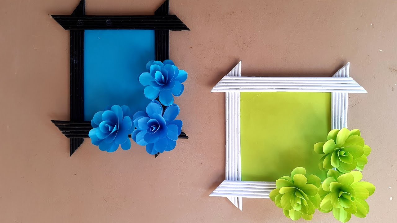 DIY Photo frame | Frame ideas | how to make photo frame at home | best out of waste | paper craft