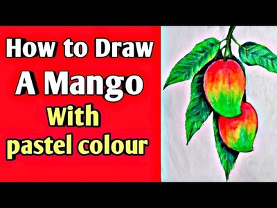 How to draw Mango||আম আঁকার সহজ পদ্ধতি||#zeromeansme