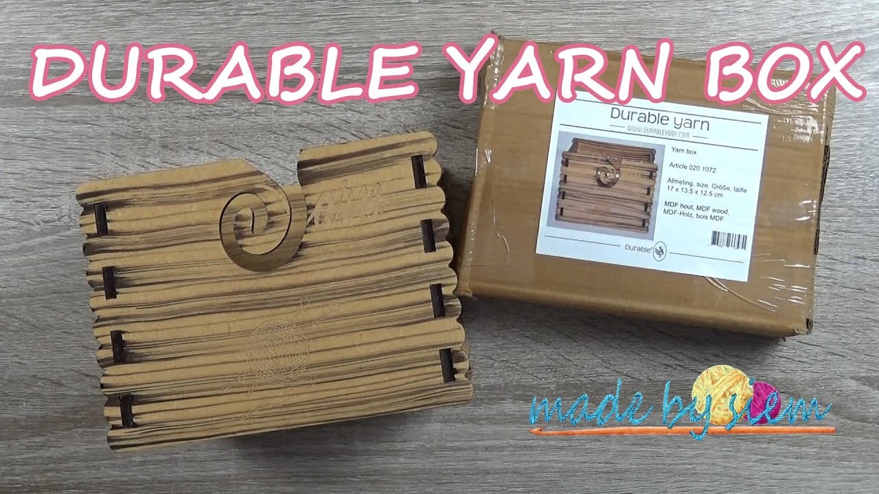DURABLE YARN  BOX - UNBOXING -JANICE EVE - NEDERLANDS ONLY - MADE BY SIEM