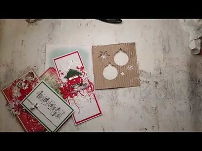 FBLive - Mixed Media kerstkaart maken met Reanna - 9 nov