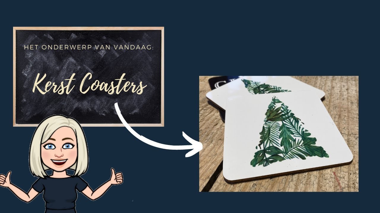 Kerst Coasters | Teddie B.