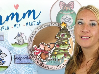 Meekijken Met Martine - Maak je eigen kerst-kaarten & cadeautjes ????
