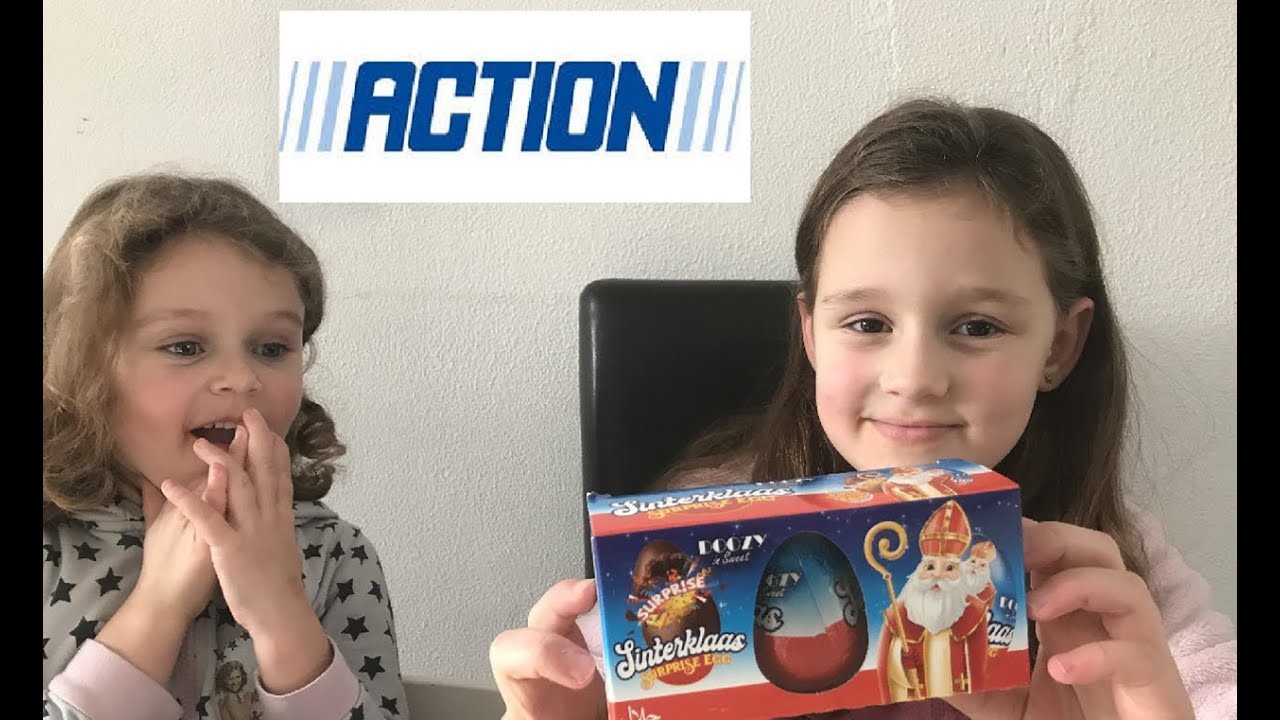 Sinterklaas Surprise Egg ( ACTION ) uitpakken !