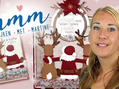 Meekijken Met Martine - Maak je eigen kerst verpakking ????