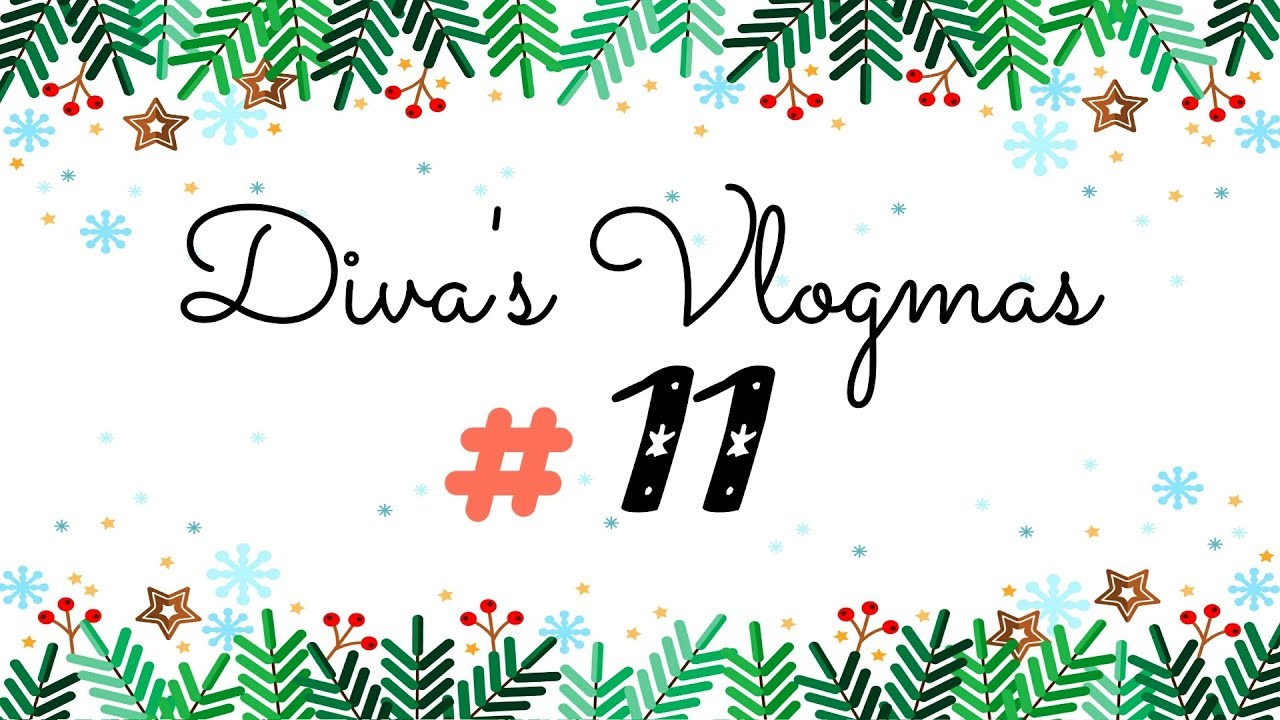 Diva's Vlogmas Nr 11 - Korte Vlogjes in de decembermaand over breien, haken, spinnen en nog meer!