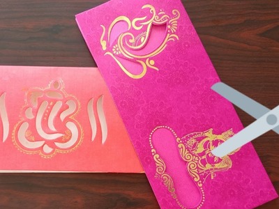Best out of waste | Old wedding card craft ideas | Reuse of old wedding cards | #Shorts