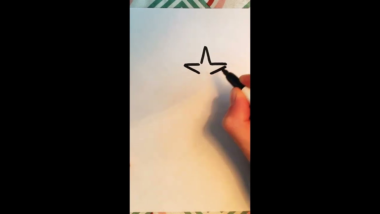 How to draw a CHRISTMAS TREE. 