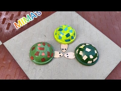 ## MIMA's world of colours ## art and craft ## Tortoise from icecream cup ## ആമ ## ????????????