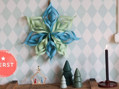 Origami kerstster | Zo maak je deze prachtige ster van papier