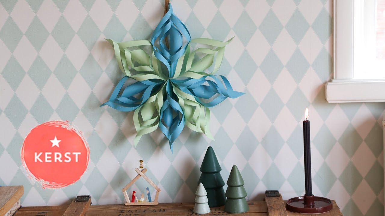 Origami kerstster | Zo maak je deze prachtige ster van papier