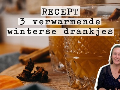 Recept: 3 winterse drankjes (vegan ????)