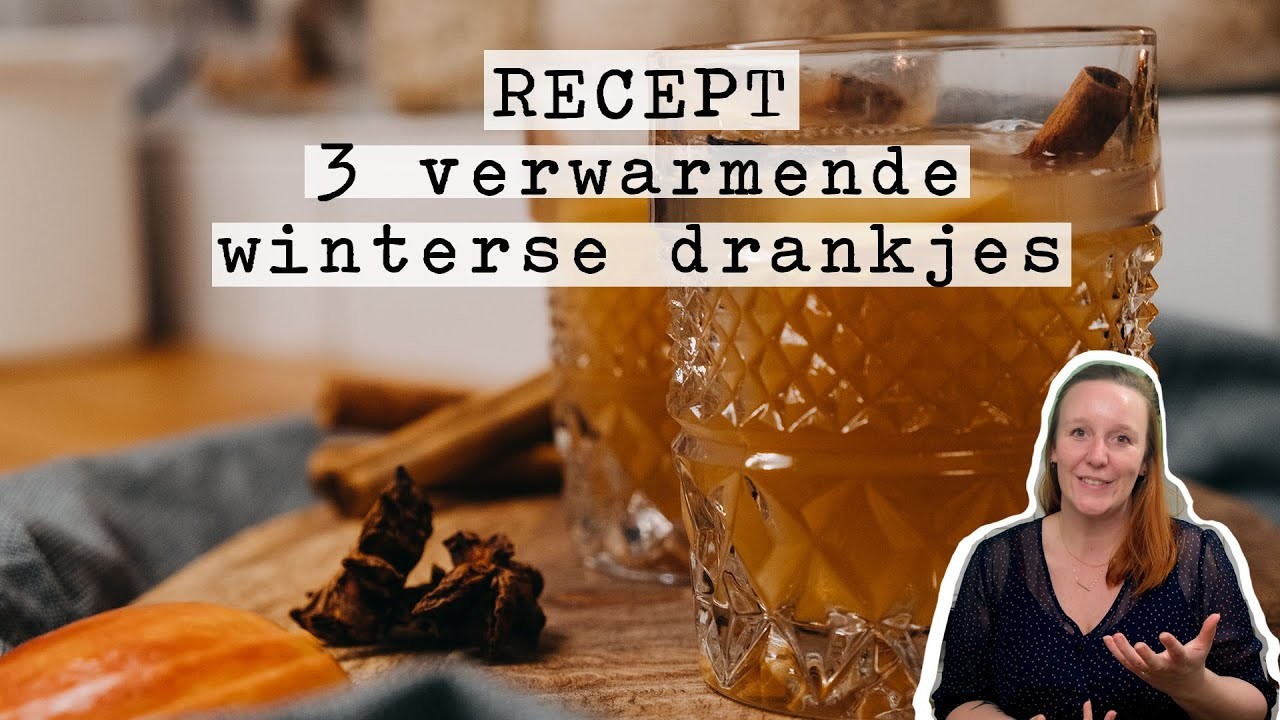 Recept: 3 winterse drankjes (vegan ????)