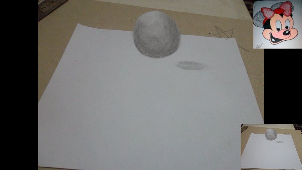 Very Easy!! How To Draw 3D. سهل جدا!! كيفية رسم 3D