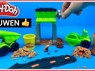 Play Doh Wheels Betonfabriek uitpakken en spelen | Family Toys Collector
