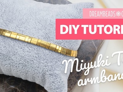 DIY: tutorial ARMBANDJE MAKEN - Miyuki Tila armband ★ Dreambeads Online