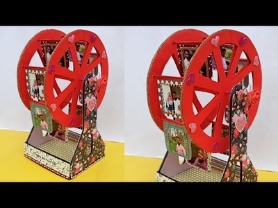 Rotating photo wheel | wedding gift | photo rotating wheel making | photo album | scrapbook design |