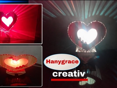 Lampu hias sederhana dari stik es krim||DIY STICK ICE CREAM.