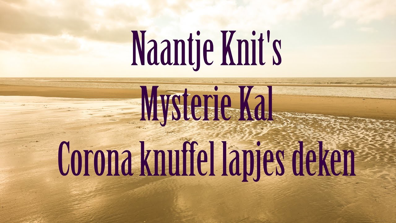 Mysterie Kal Corona knuffel lapjes deken (lapje 22)