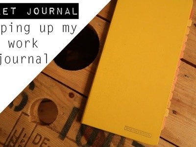 BULLET JOURNAL || Setuping up my work journal