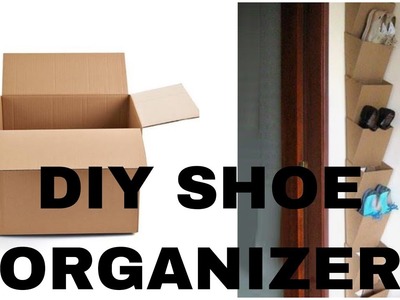 DIY SHOE ORGANIZER