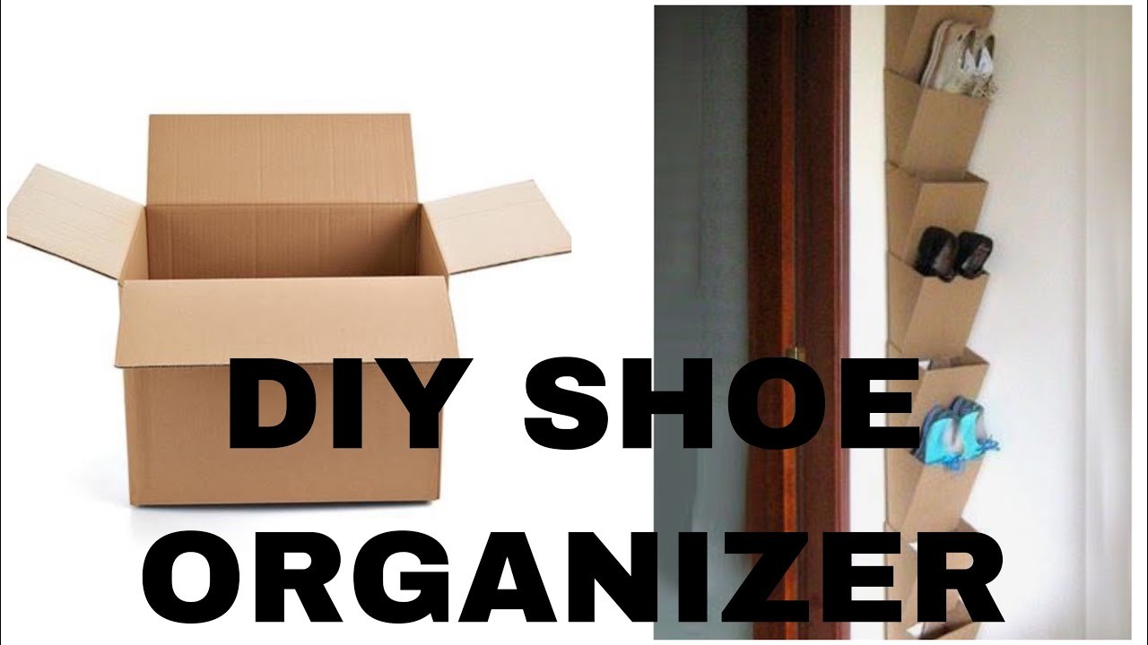 DIY SHOE ORGANIZER