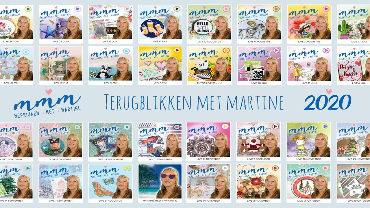 Terugblikken  ???? op Meekijken Met Martine 2020