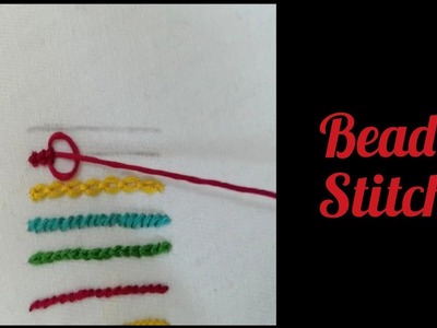 Bead stitch || moti tanka || #shorts