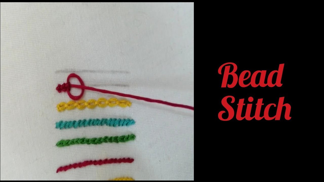 Bead stitch || moti tanka || #shorts