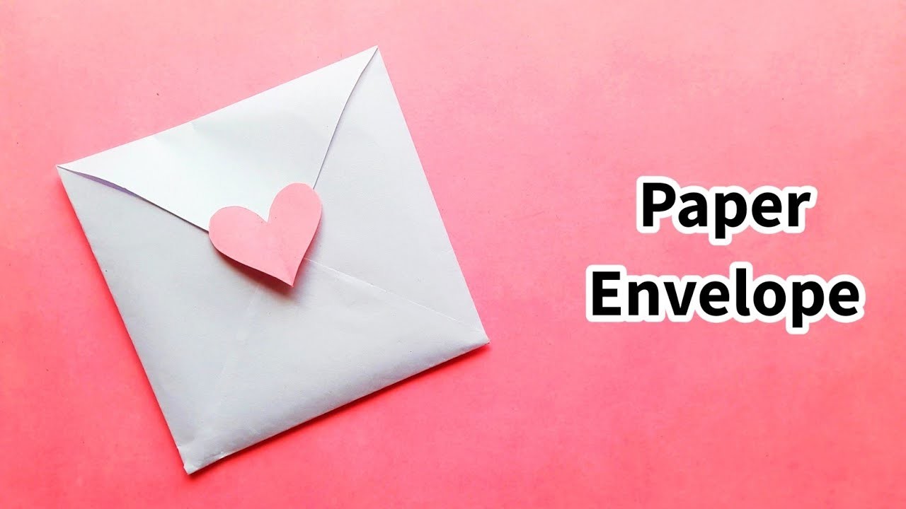 Easy Paper Envelope Making • how to make paper envelope • Paper Envelope • #envelopes making at home