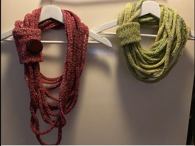 Met 1 bol in 2 uur tijd Een designer sjaal maken met iedere breimolen