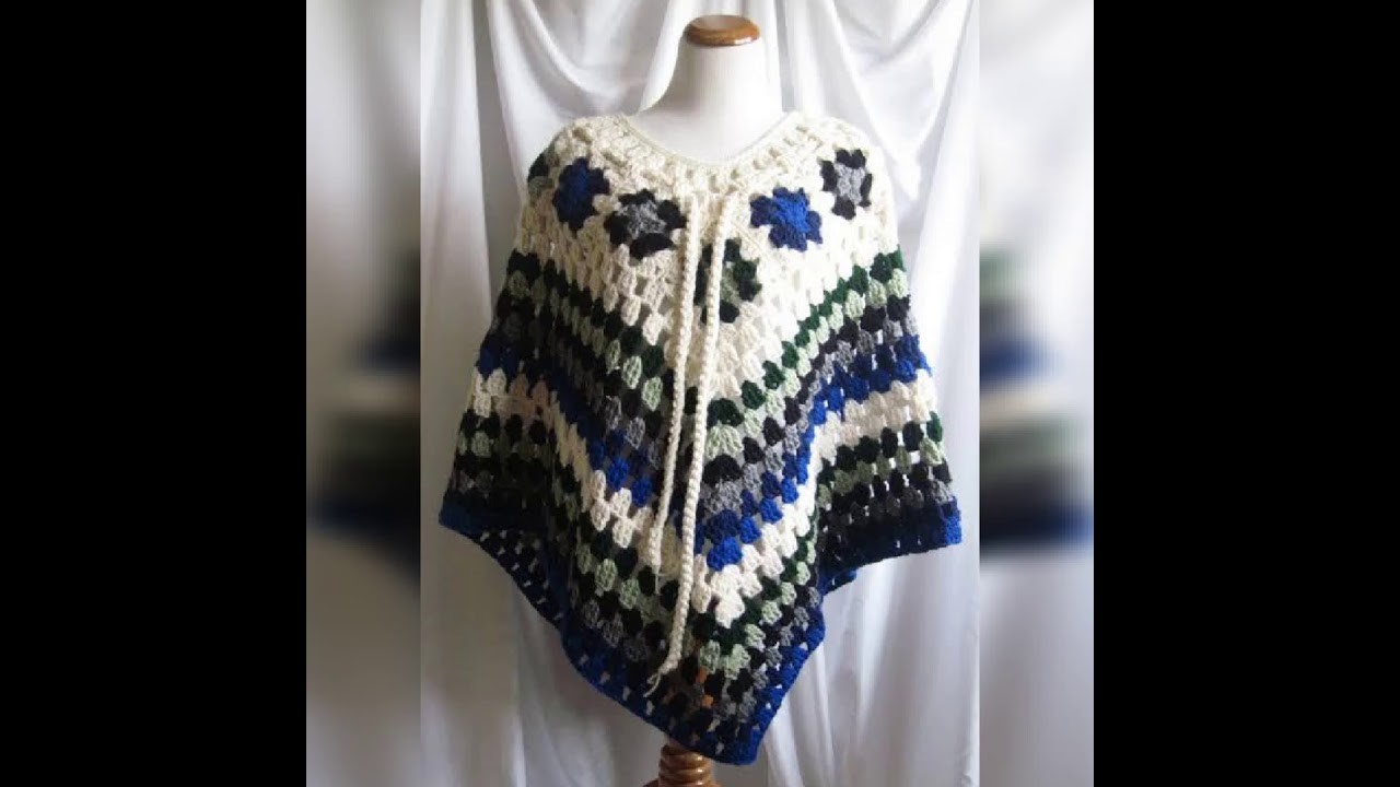 Crochet Grilse's woolen poncho || woolen poncho for women ||Crochet Poncho||
