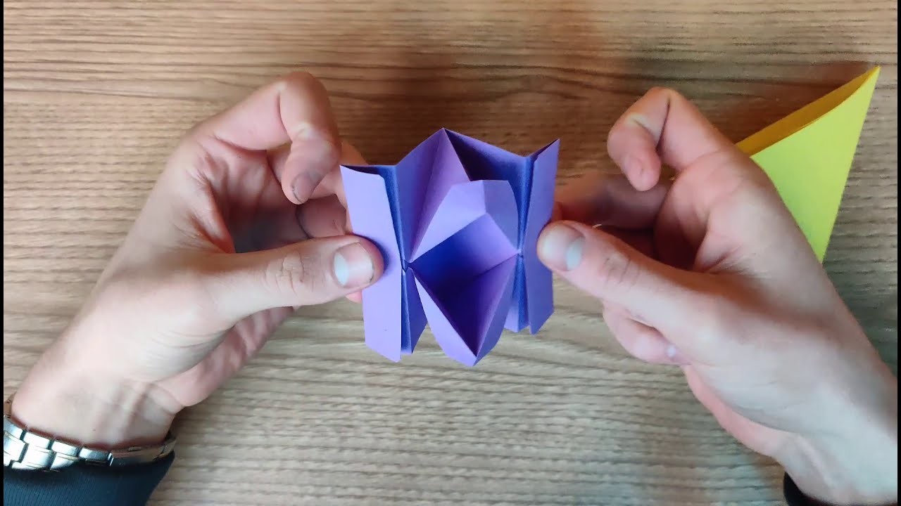 How To Make Origami Talking Mouth!