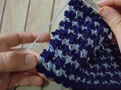 كوفيه رجالى كروشيه.كوفيه كروشيه بناتى.كوفيه كروشية حريمى.Easy crochet page. crochet blanket