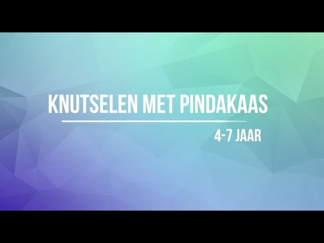 Knutselen: Verfkunstwerk [4-7 jaar]