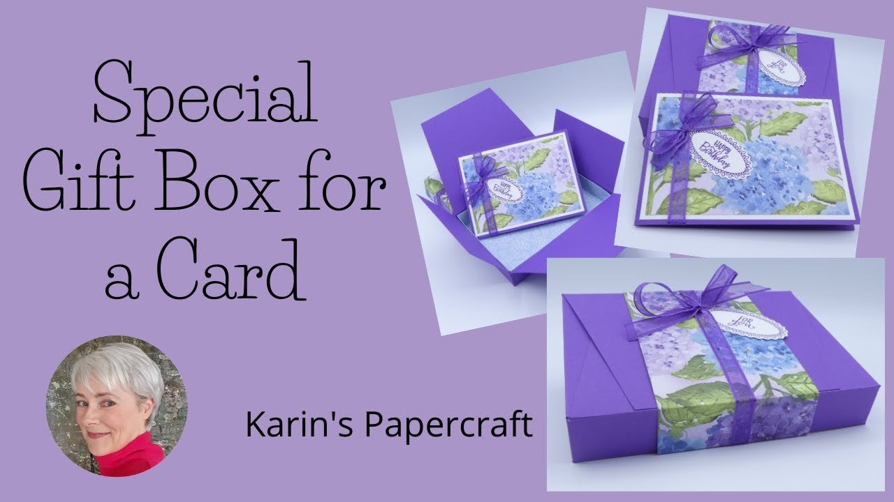 Special Giftbox for a Card made with Stampin' Up! Products