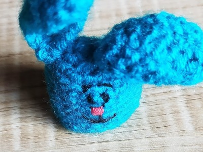 Laddu gopal  woolen bunny cap.very easy crochet laddu gopal  woolen cap#shorts