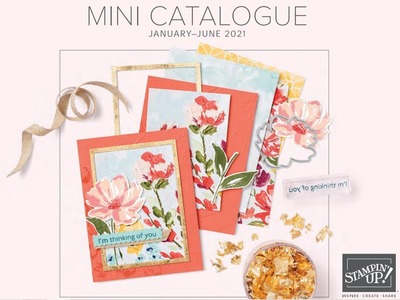 Stampin' Up! Online Open Huis Mini Catalogus jan-juni 2021 - veel voorbeelden en inspiratie!