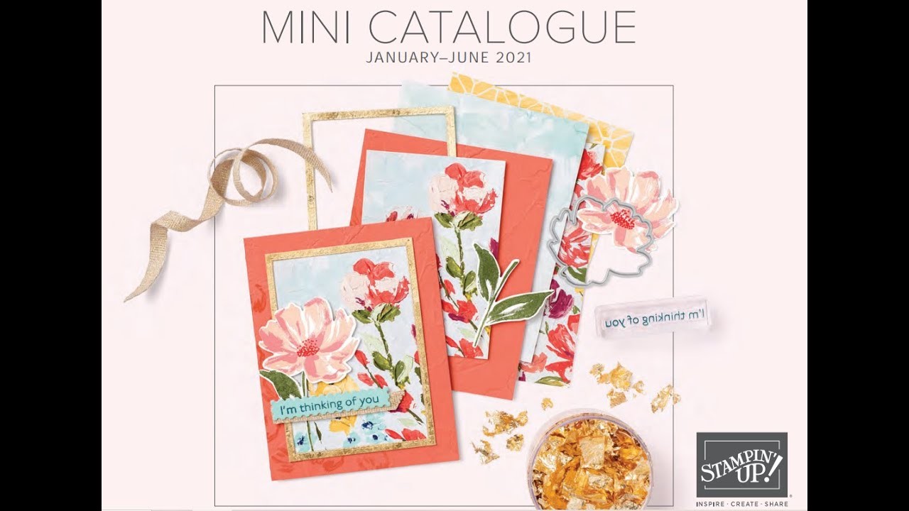 Stampin' Up! Online Open Huis Mini Catalogus jan-juni 2021 - veel voorbeelden en inspiratie!