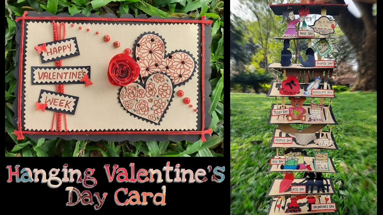 Valentine Week Card | Valentine Cards Handmade Easy | Valentine Greeting Card | Valentine Card