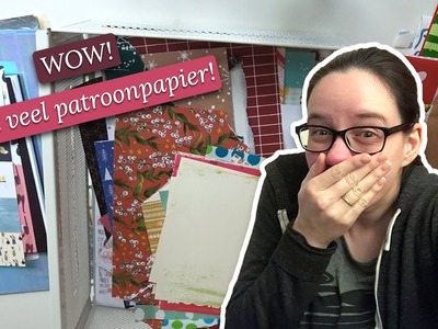 Patroonpapier sorteren! | Hobbygedeelte opruimen #5 | Nouk-san