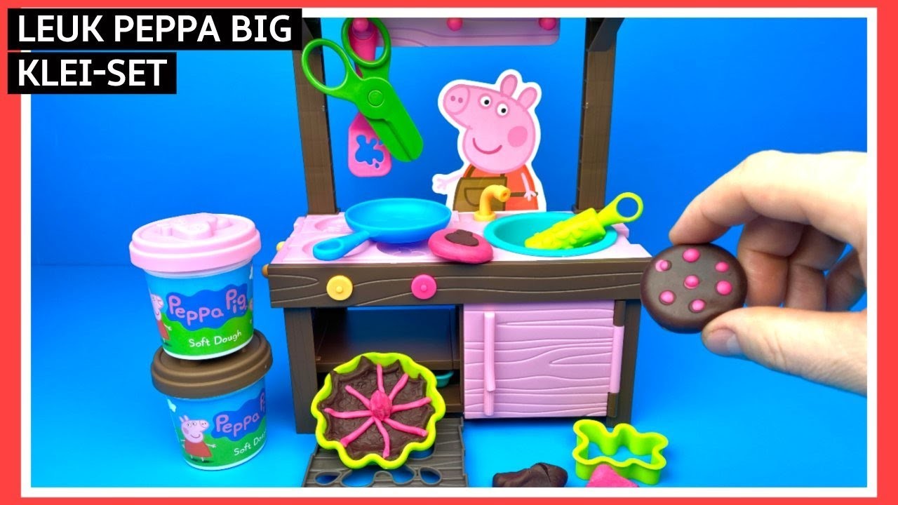 Peppa Big Speelgoed keuken speelset van klei | Family Toys Collector