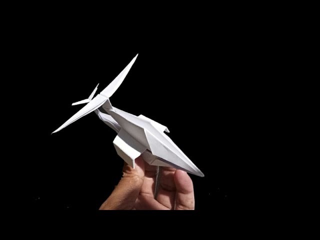 Cara membuat origami helikopter dengan mudah - easy origami helikopter